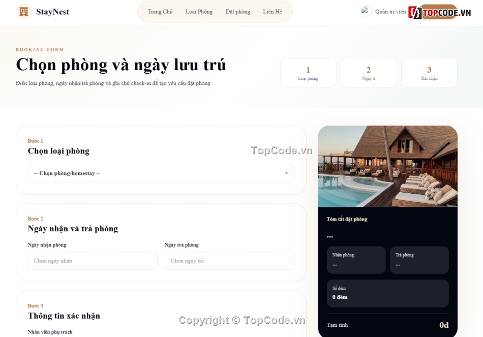 đặt phòng khách sạn,web đặt phòng,website